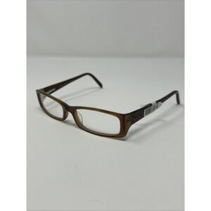 NWT Norman Childs LOVELY LINDA Eyeglasses 53-17-135 Unisex Adult Brown Frames